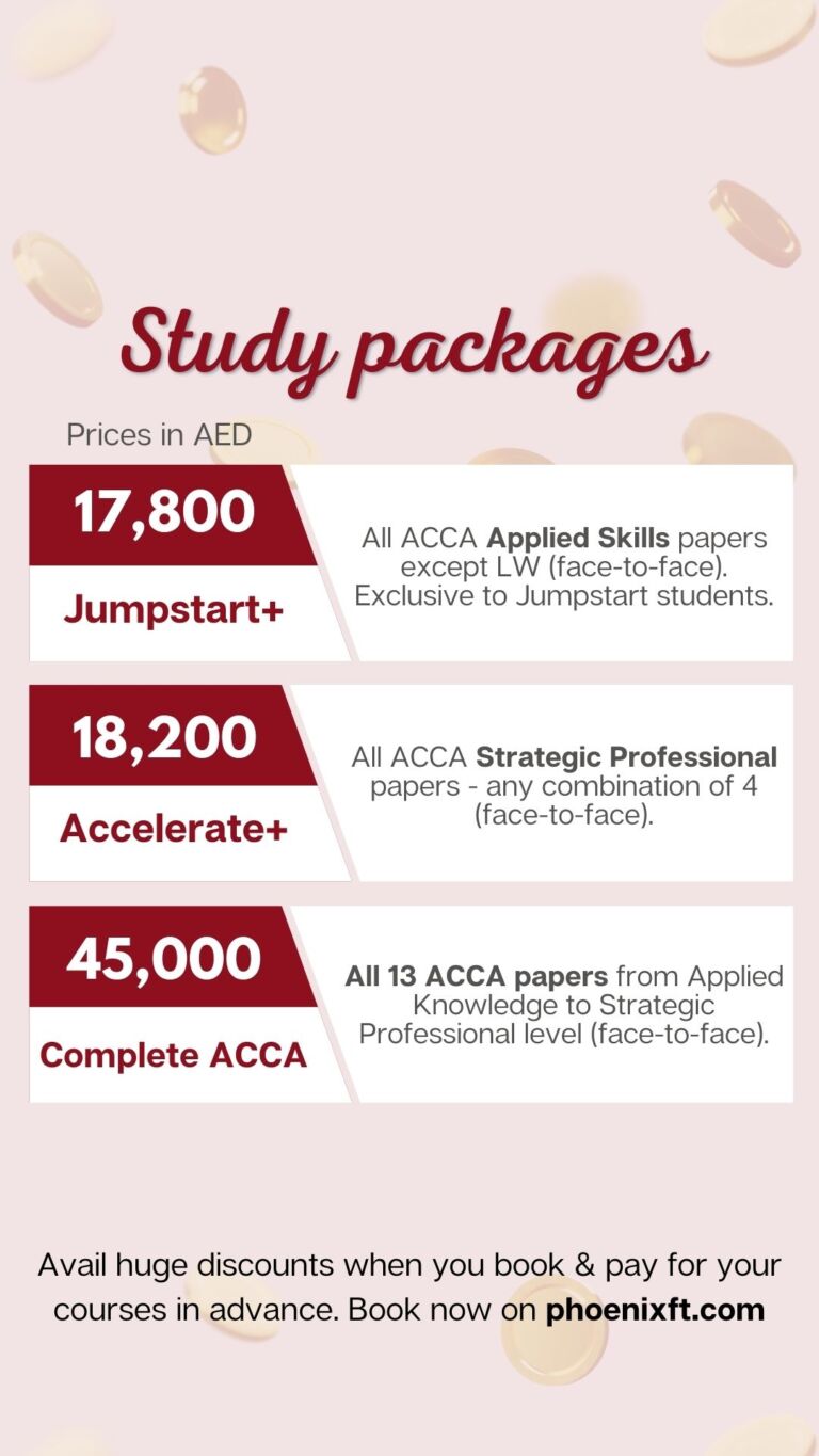 ACCA Packages & Bundles